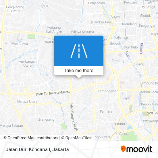 Jalan Duri Kencana I map