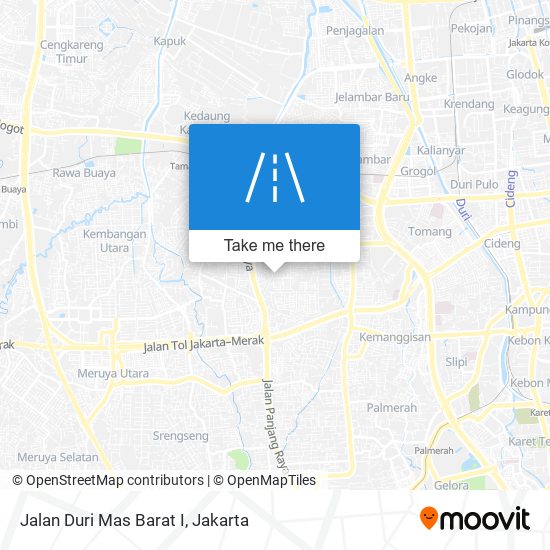 Jalan Duri Mas Barat I map