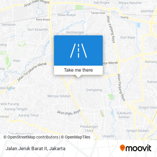 Jalan Jeruk Barat II map