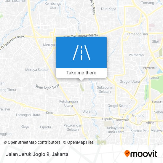 Jalan Jeruk Joglo 9 map