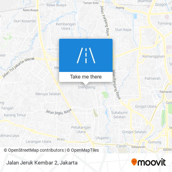 Jalan Jeruk Kembar 2 map