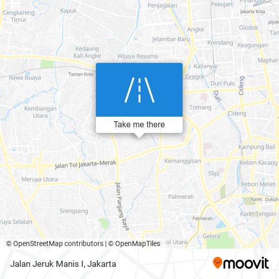 Jalan Jeruk Manis I map