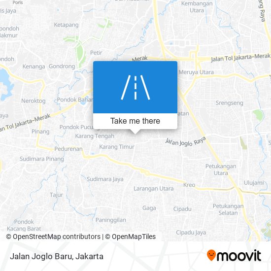 Jalan Joglo Baru map