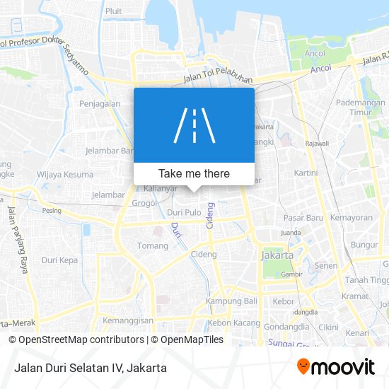 Jalan Duri Selatan IV map