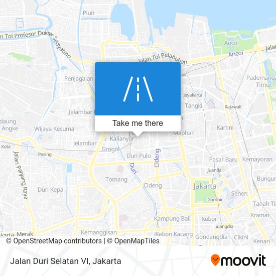 Jalan Duri Selatan VI map