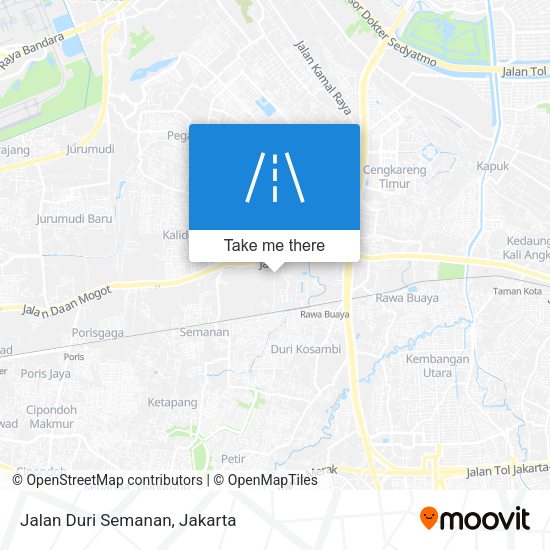 Jalan Duri Semanan map