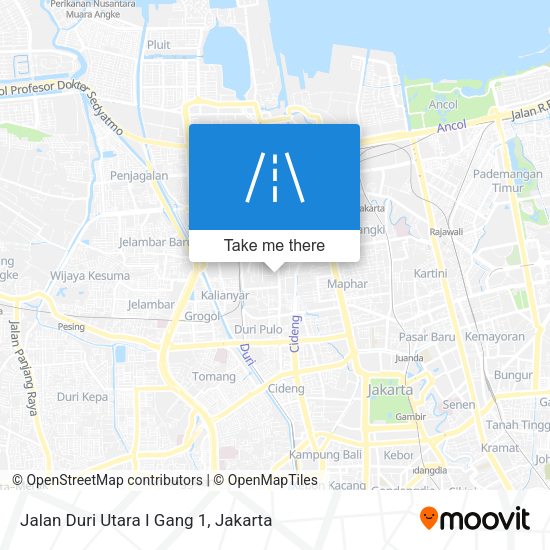 Jalan Duri Utara I Gang 1 map