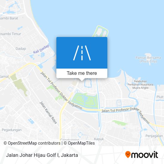 Jalan Johar Hijau Golf I map