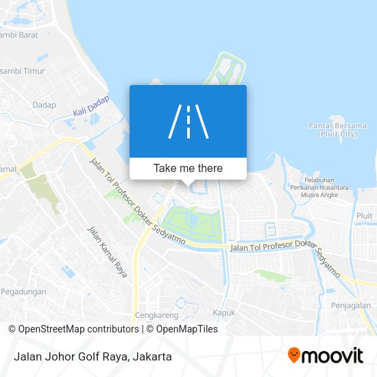 Jalan Johor Golf Raya map