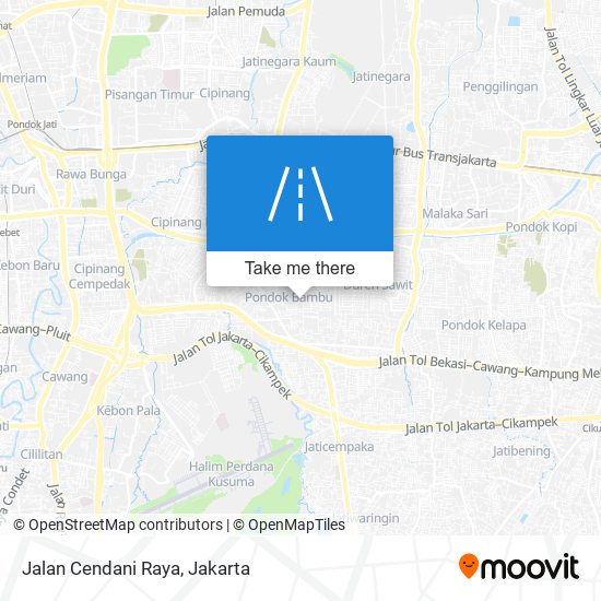 Jalan Cendani Raya map