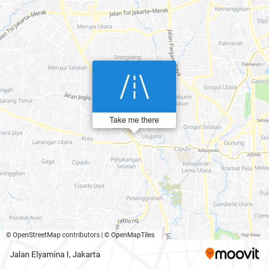 Jalan Elyamina I map