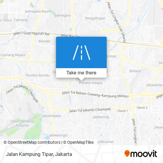 Jalan Kampung Tipar map