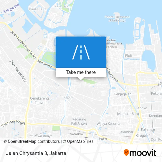 Jalan Chrysantia 3 map