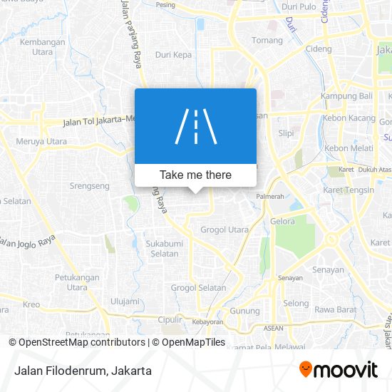 Jalan Filodenrum map