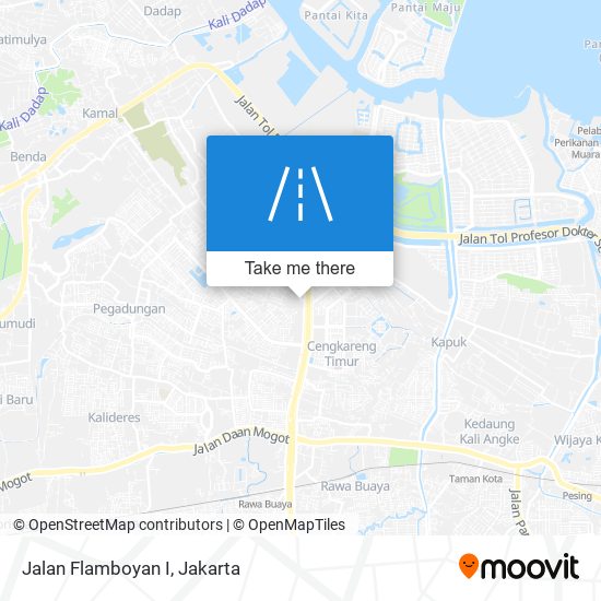 Jalan Flamboyan I map