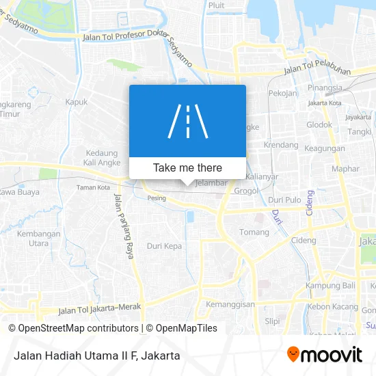 Jalan Hadiah Utama II F map