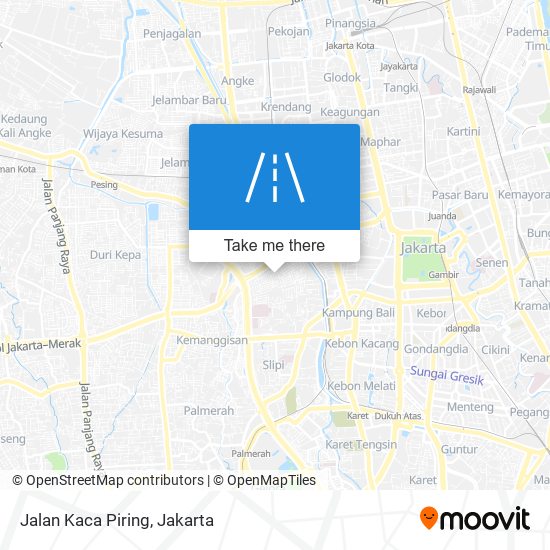 Jalan Kaca Piring map