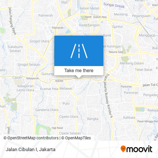 Jalan Cibulan I map