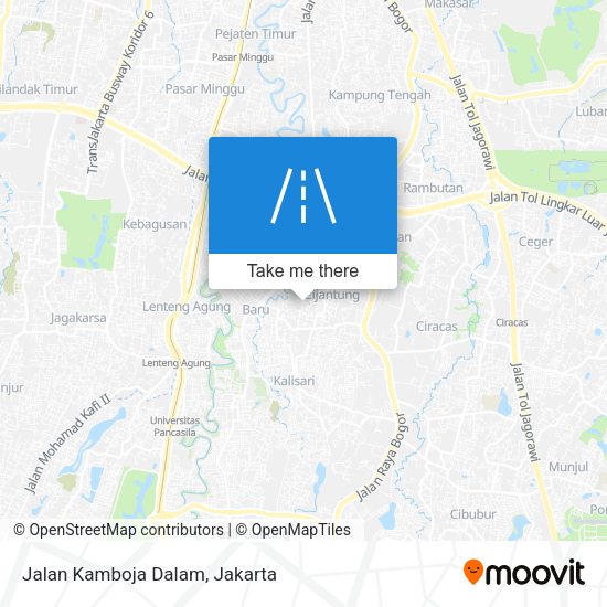 Jalan Kamboja Dalam map