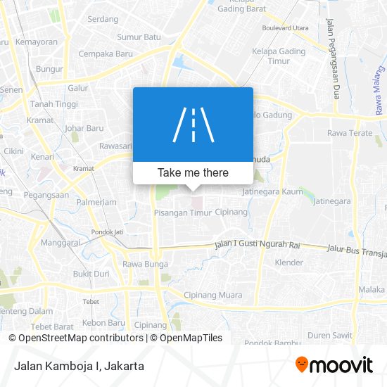 Jalan Kamboja I map