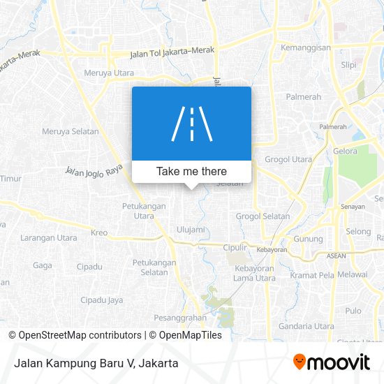 Jalan Kampung Baru V map