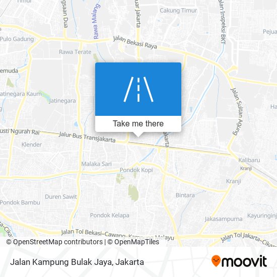 Jalan Kampung Bulak Jaya map