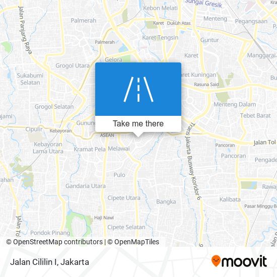 Jalan Cililin I map