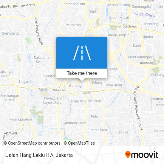 Jalan Hang Lekiu II A map