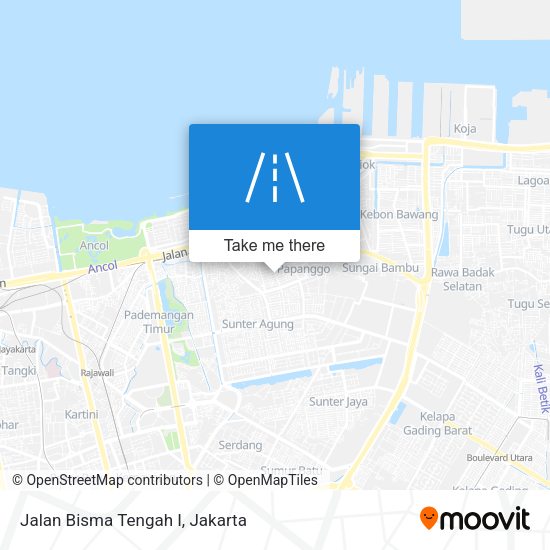 Jalan Bisma Tengah I map
