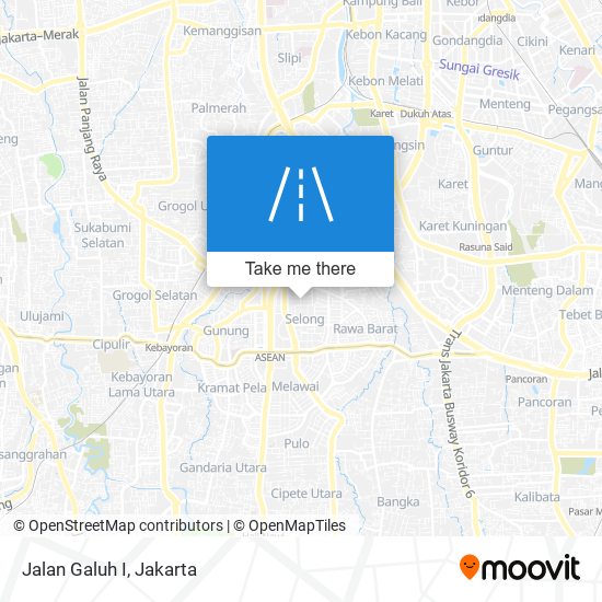 Jalan Galuh I map