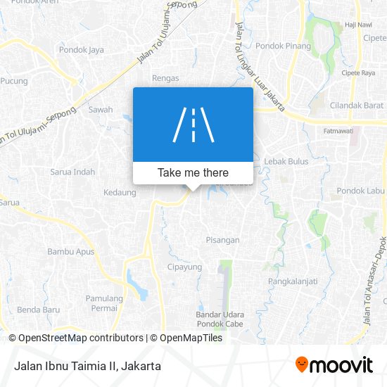 Jalan Ibnu Taimia II map