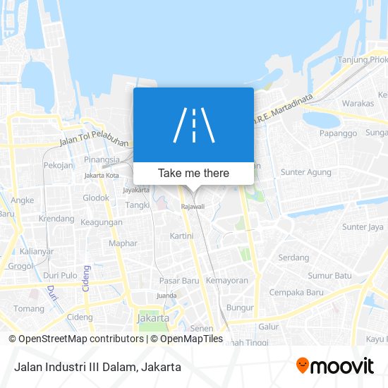 Jalan Industri III Dalam map