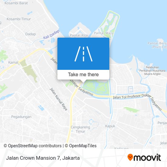 Jalan Crown Mansion 7 map