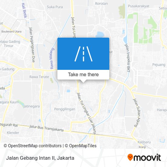 Jalan Gebang Intan II map
