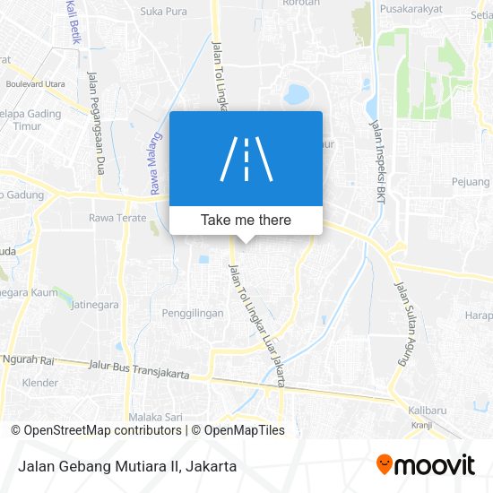 Jalan Gebang Mutiara II map