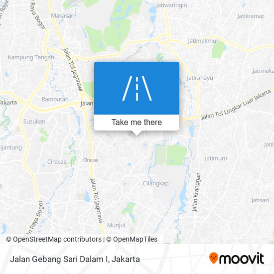 Jalan Gebang Sari Dalam I map