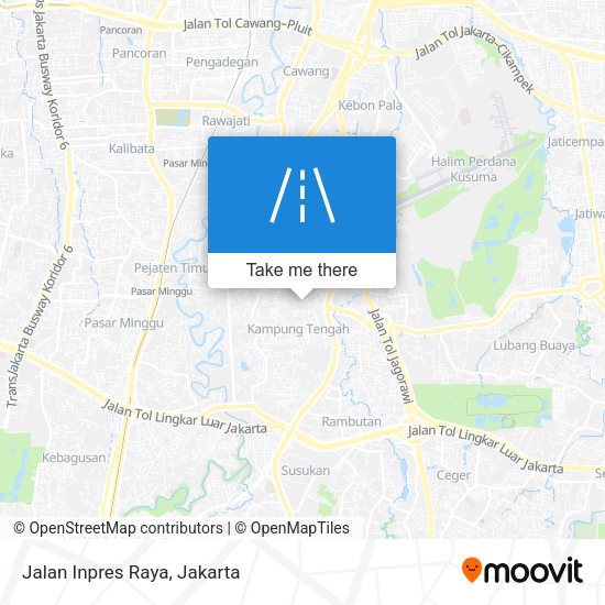 Jalan Inpres Raya map