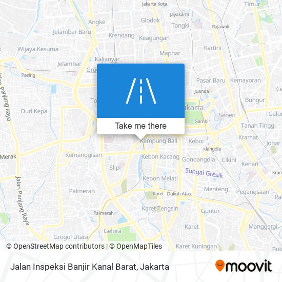 Jalan Inspeksi Banjir Kanal Barat map