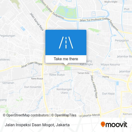 Jalan Inspeksi Daan Mogot map