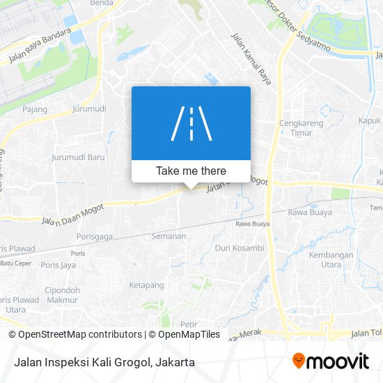 Jalan Inspeksi Kali Grogol map