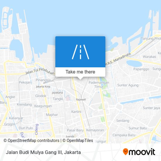 Jalan Budi Mulya Gang III map