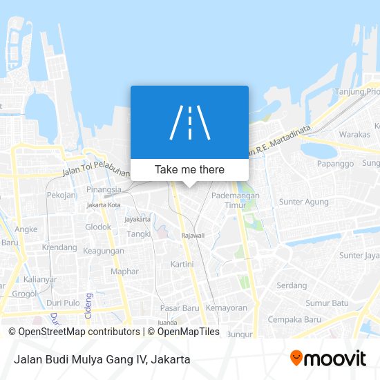 Jalan Budi Mulya Gang IV map