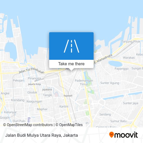 Jalan Budi Mulya Utara Raya map