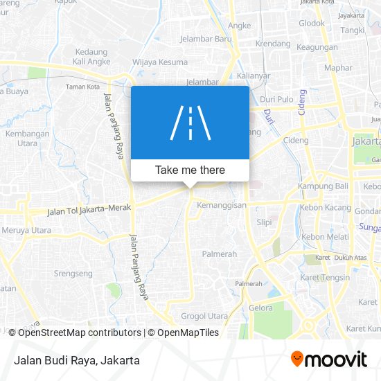 Jalan Budi Raya map