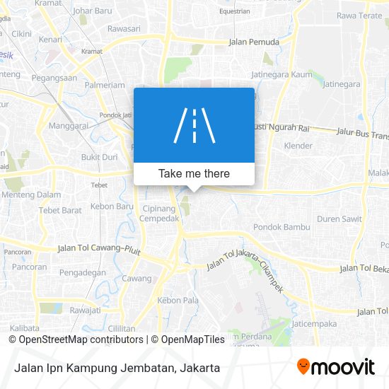 Jalan Ipn Kampung Jembatan map