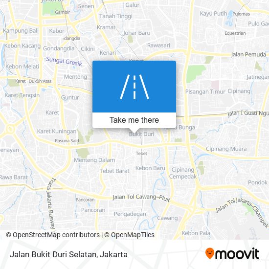 Jalan Bukit Duri Selatan map