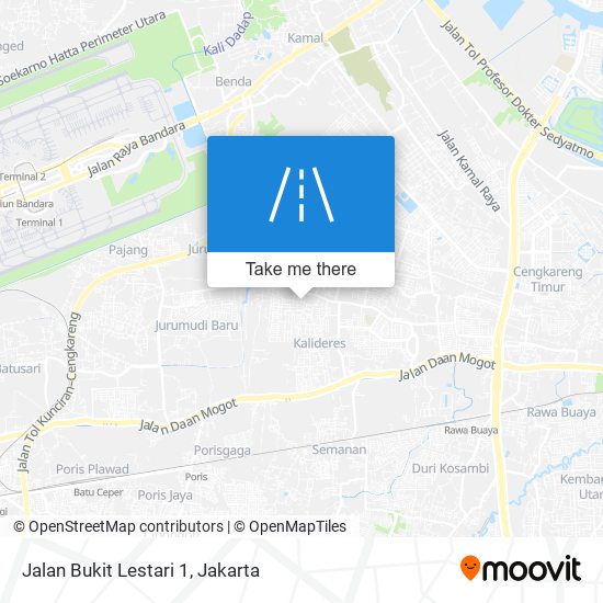 Jalan Bukit Lestari 1 map