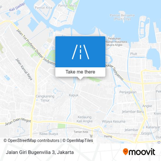 Jalan Giri Bugenvilia 3 map