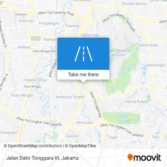 Jalan Dato Tonggara III map