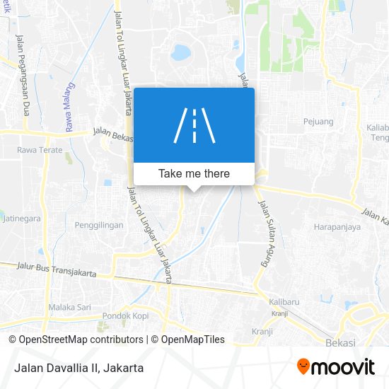 Jalan Davallia II map